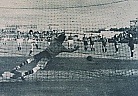 1950 R.Oviedo 0-Huesca 1. Parajón tira un penalty fuera