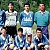<p>Partida, Roberto, Fuente, Diego, Pedro, Riki, Dani, Vicente, Pancho. Patxi, (...), Juan, Ángel, Santi Ornia, Berto Bobes, Óscar Morilla.</p>